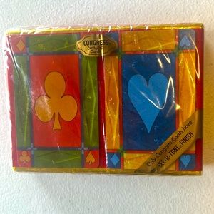 Never Used 2-Pack Vintage Congress Playing Cards